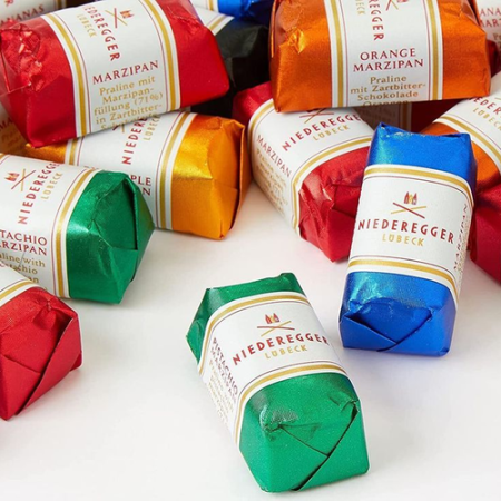 Acheter Niederegger Lübeck Variations Pralines au chocolat noir assorties (200g) | Kitchencorner