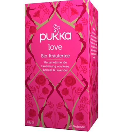 Pukka Buy Love organic herbal tea (20 bags) online | Kitchencorner