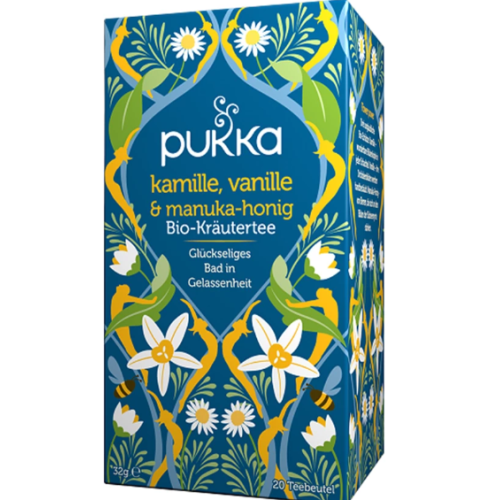 Pukka Kamille, Vanille & Manuka-Honig Bio-Tee (20 Beutel)