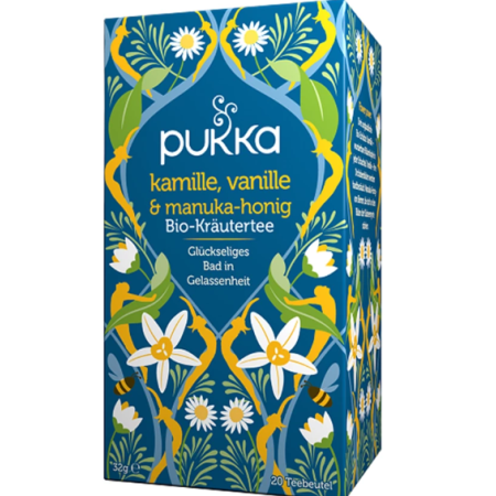 Pukka Kamille, Vanille & Manuka-Honig Bio-Tee (20 Beutel)
