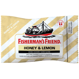 Fisherman's friend Honey & Lemon without sugar (25g)