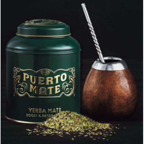 Puerto Mate Teeblätter Yerba Mate Dose (100g)
