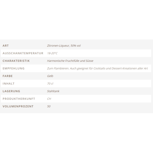 Studer Fireball Zitrone (70cl) online kaufen | Kitchencorner