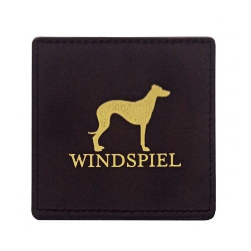 Windspiel Leather Coaster