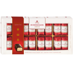 Buy Niederegger Lübeck classic chocolates with dark chocolate (200g) | Kitchencorner
