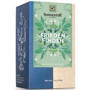 Sonnentor Happiness Is Frieden Finden Bio Kräuter Weißtee (18x1.5g)