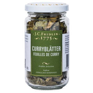 J.C. Fridlin Acheter des feuilles de curry entières (6g) | Kitchencorner