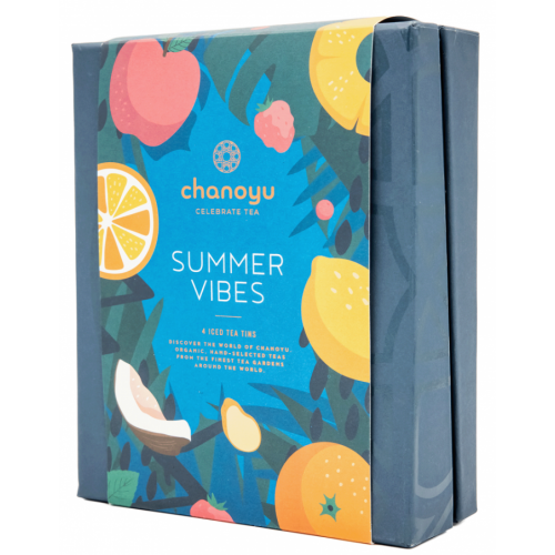 buy chanoyu organic ice tea set summer vibes box (4 pieces) | Kitchencorner