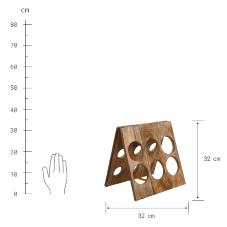 Acheter un casier à vin à poser (1 pièce) | Kitchencorner