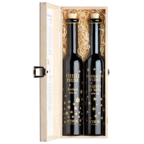 Etter Coffret cadeau en bois Noël & Vieille Prune (1 pièce) acheter | Kitchencorner