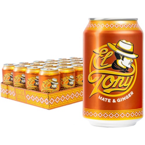 El Tony Mate & Ginger Tea (24 x 330ml) buy online | Kitchencorner