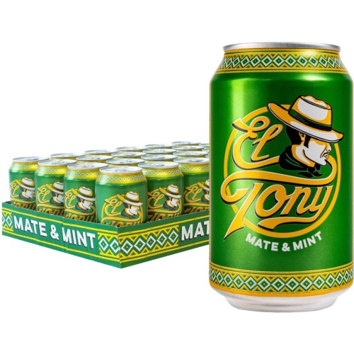 El Tony Mate & Mint Tea (24 x 330ml) buy online | Kitchencorner