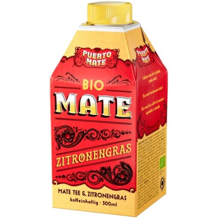 Buy Puerto Mate Iced Tea Lemongrass (500ml) online | Kitchencorner