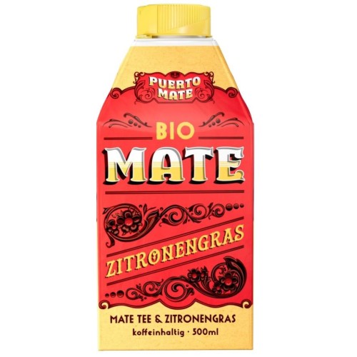 Buy Puerto Mate Iced Tea Lemongrass (500ml) online | Kitchencorner
