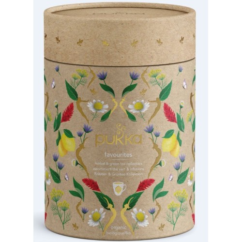 Pukka Thé préféré boîte cadeau bio (30 sachets)