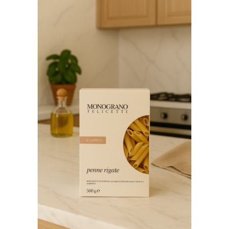 MONOGRANO FELICETTI Penne rigate Bio-organiche il Cappelli (500g) compra | Kitchencorner