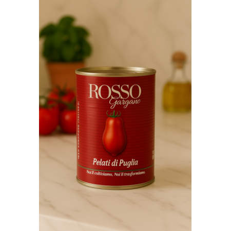 Rosso Gargano Acquista Pelati di Puglia (2,5kg) | Kitchencorner