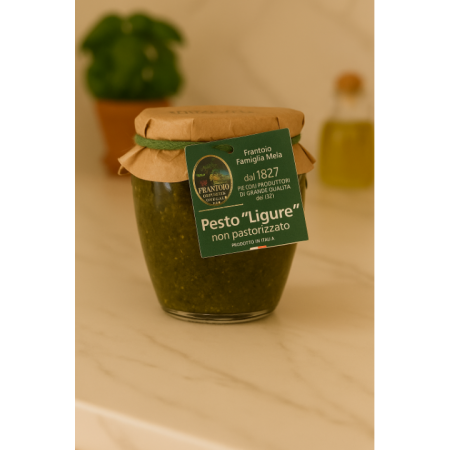 Frantoio Acquista il Pesto Ligure con basilico DOP (90g) | Kitchencorner