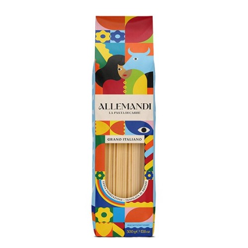 Bucatini Allemandi (500g) - Premium Pasta aus Italien | Bronze gezogen