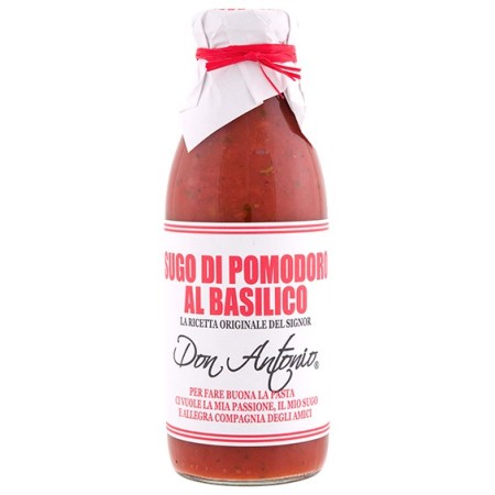 Tomatensugo al Basilico Don Antonio (500g) - Premium Tomatensauce aus Italien
