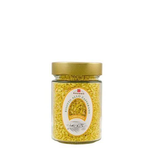 Risotto au safran Brezzo (240g) - Risotto au safran premium en bocal d'Italie